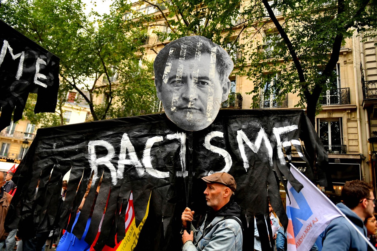 Noi proteste violente în Franța. Zeci de mii de oameni, din nou în stradă. FOTO