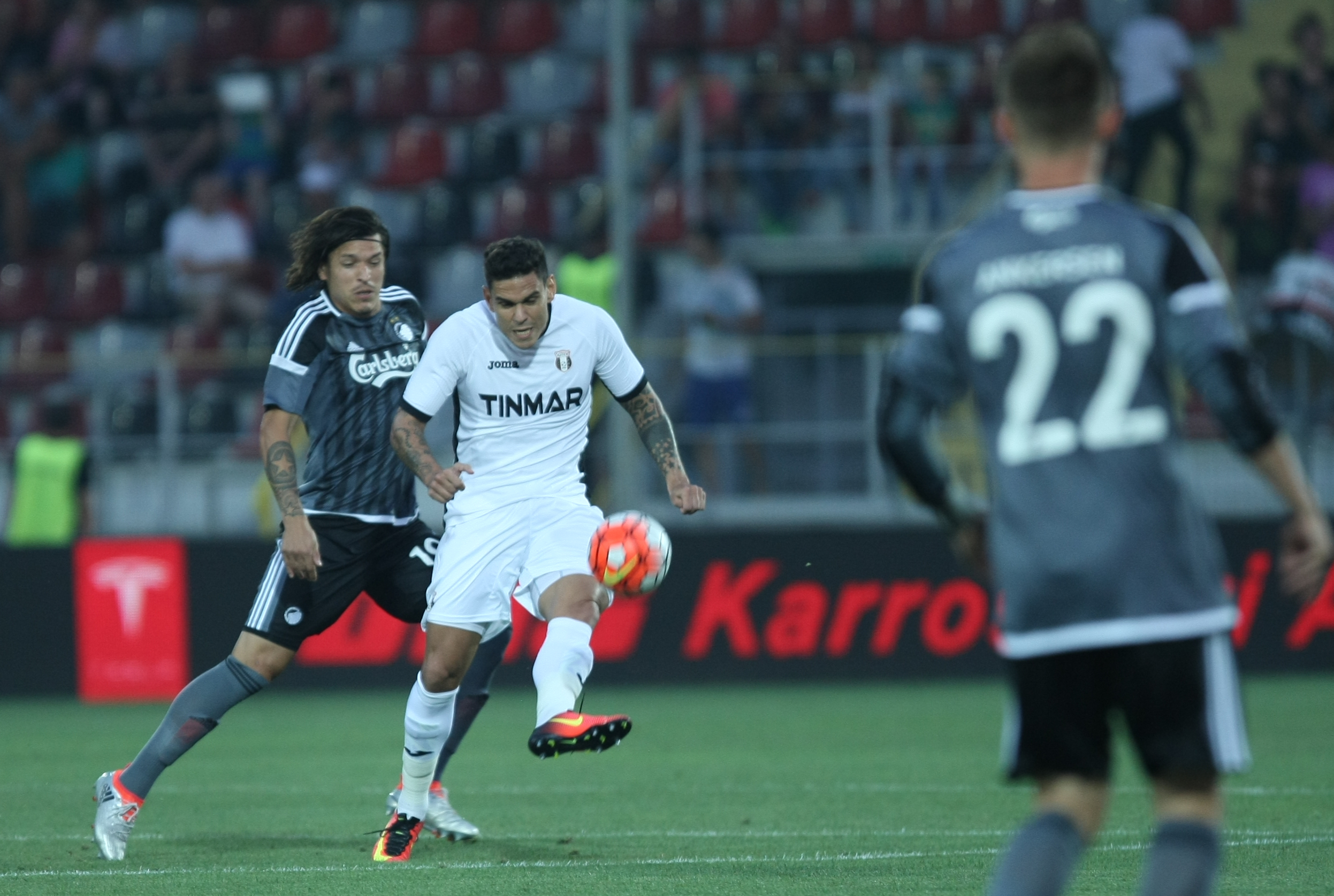 Liga Campionilor, turul III preliminar. Astra - Copenhaga 1-1. Astrele din nord! Teixeira a deschis scorul și atât! UEFA îi permitea să stea pe bancă, Șumi n-a vrut să riște! / FOTO