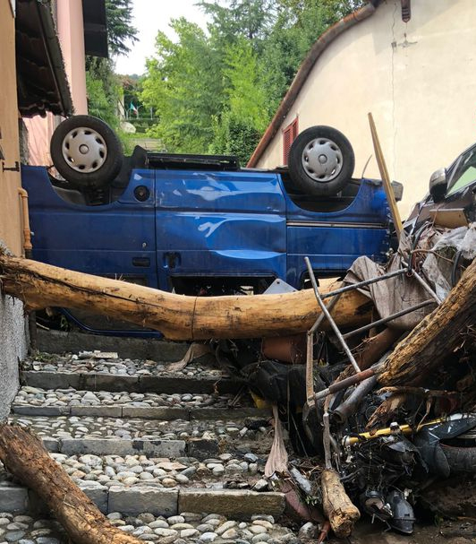 Mai multe provincii din Italia, devastate de inundații în urma unor furtuni puternice