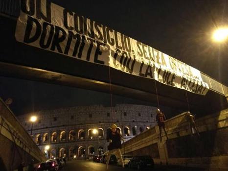 Fanii Romei, amenințări macabre la adresa jucătorilor după eșecurile cu rivala Lazio / GALERIE FOTO