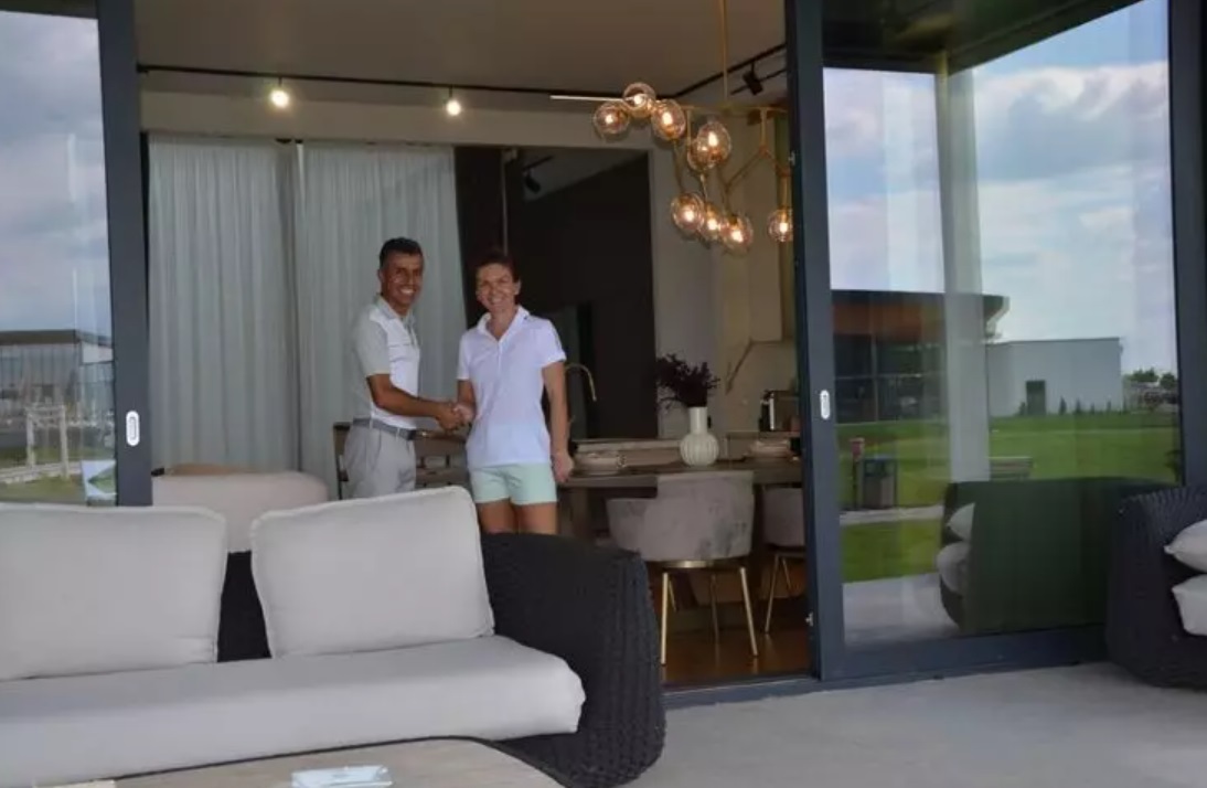 Imagini din noua casă a Simonei Halep. Locuința a costat 600.000 de euro și e situată într-un complex exclusivist de lângă București