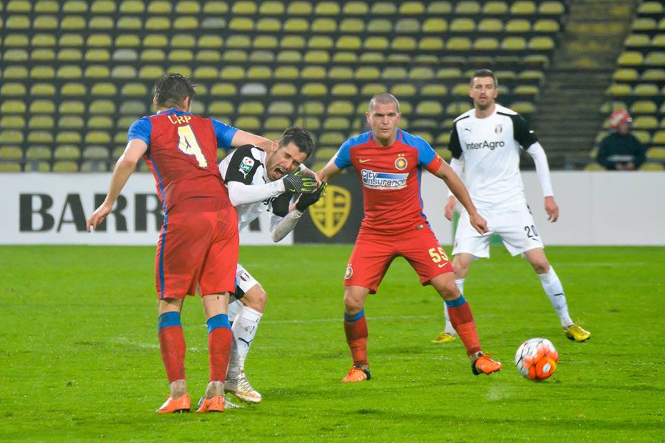 Cupa Ligii, semifinale, tur: Steaua - Astra 1-0. ^Șumudică: ”Dacă vor, facem un pact. Le dau calificarea pentru o victorie sau un egal duminică”