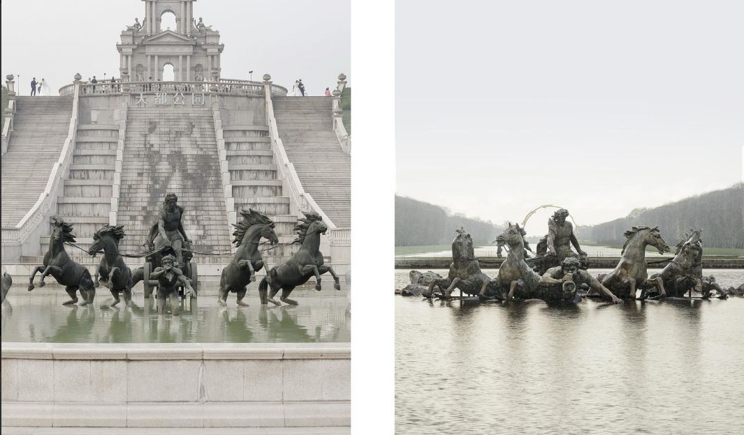 GALERIE FOTO| Franța sau China? Falsul Paris dintr-o suburbie a orașului Hangzhou