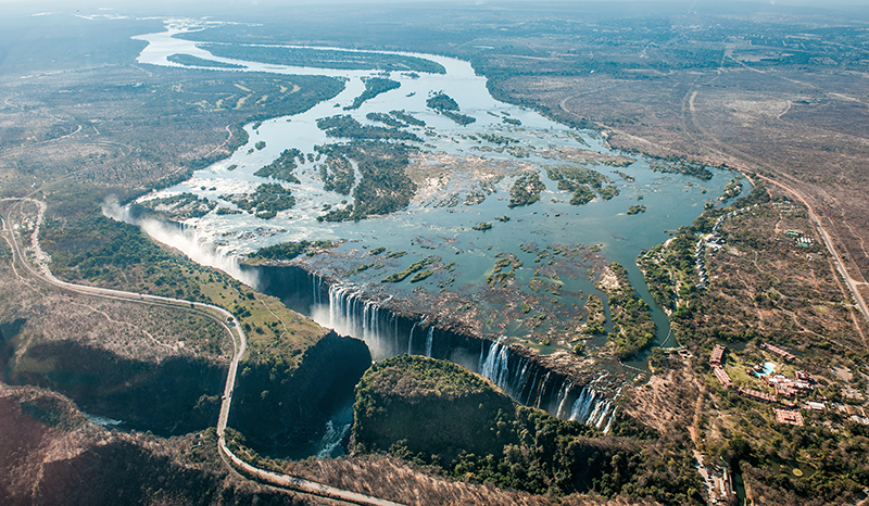 Zambezi River, Zambia. [perspectives]