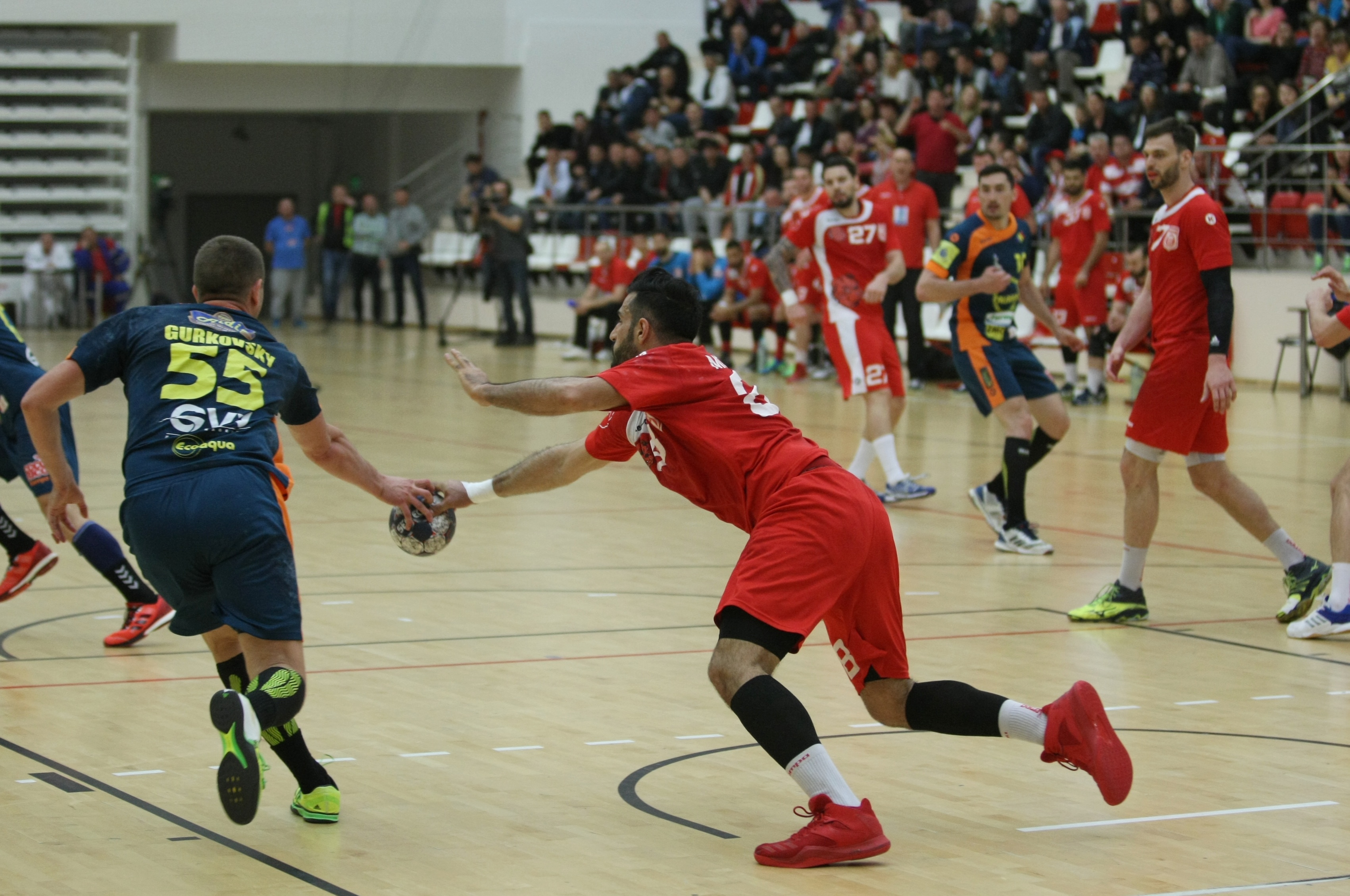 Dinamo a învins Dunărea Călărași, în play-off- ul Ligii Naționale de handbal. Odorheiul a trecut de Dobrogea / GALERIE FOTO
