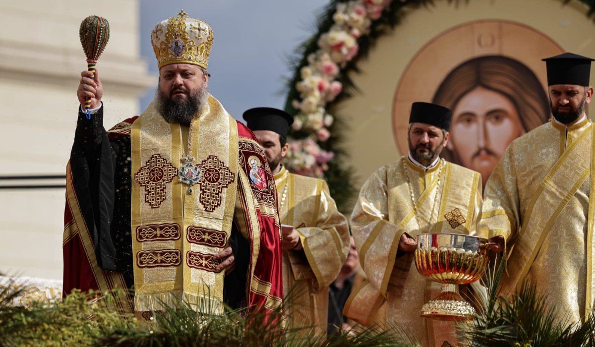 Cum a arătat Pelerinajul de Florii din București în 2026: câteva mii de oameni s-au deplasat pe traseu până la Catedrala Patriarhală