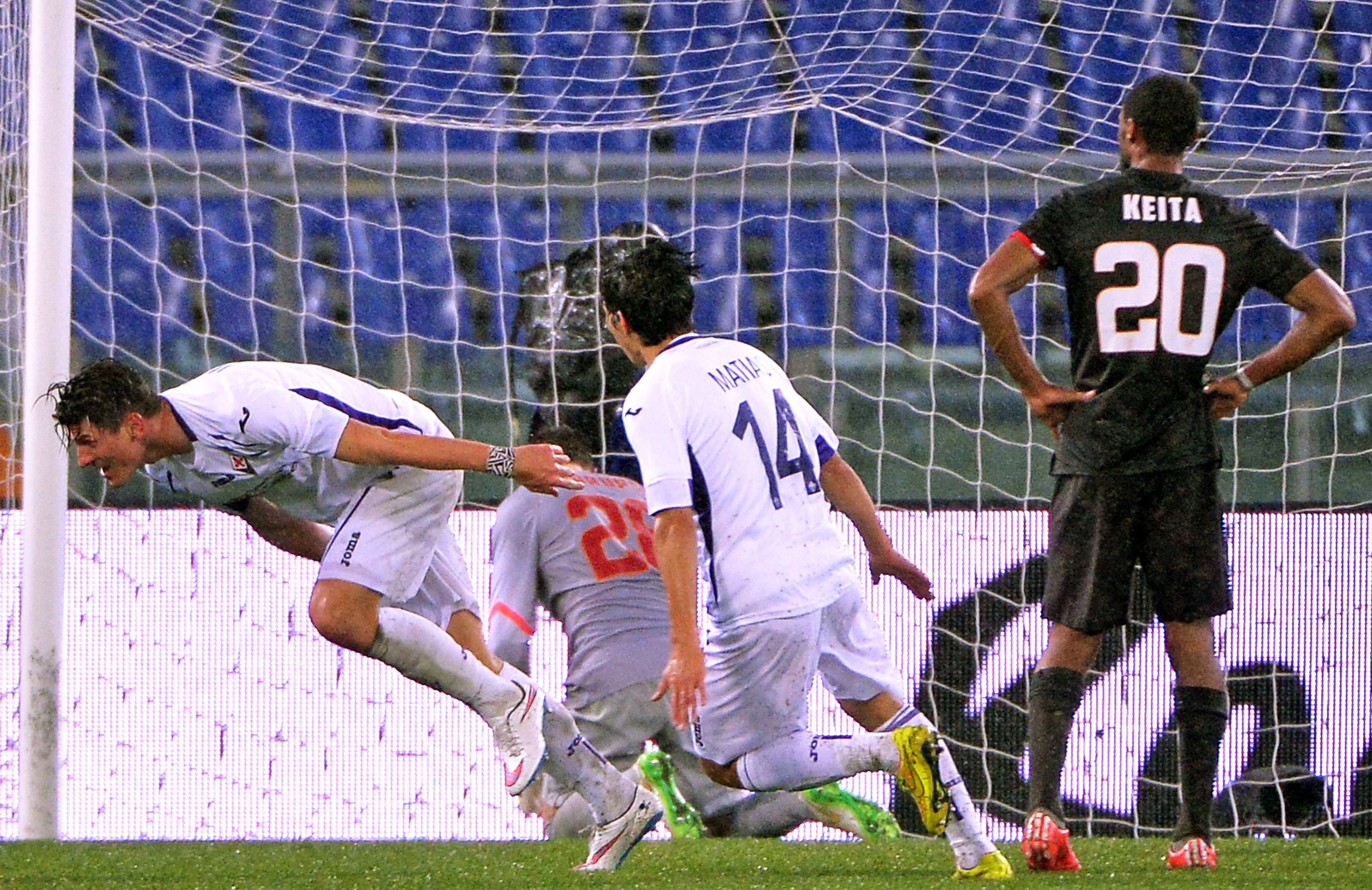 Zbor spre semifinalele Cupei Italiei! Mario Gomez a cucerit Roma, iar Fiorentina se pregătește de duelul cu Juventus / GALERIE FOTO