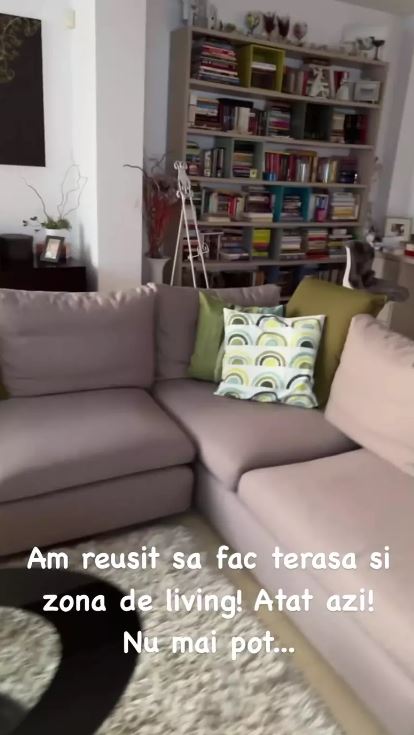 Imagini din casa Dianei Dumitrescu. Actrița și-a renovat recent locuința