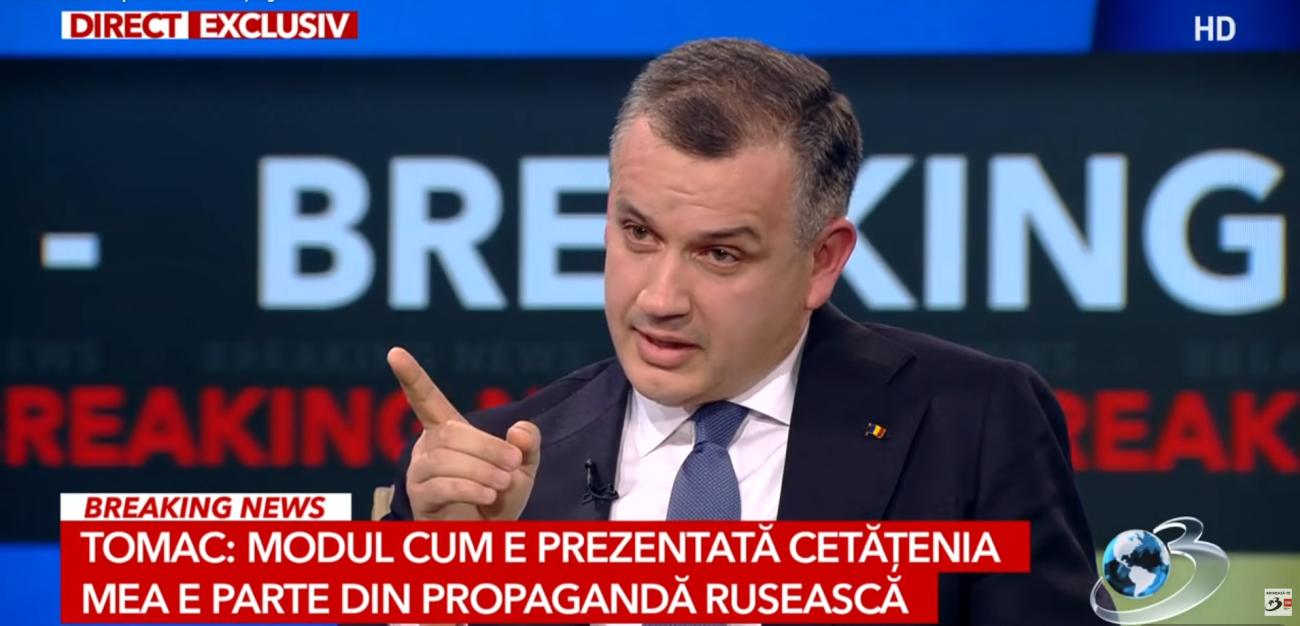 Eugen Tomac, cu lacrimi în ochi la primul interviu după ce a fost desemnat premier. De ce a renunțat la cetățenia ucraineană