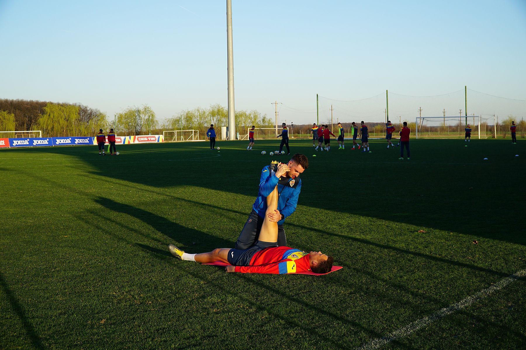 Naționala de tineret U21 s-a antrenat în premieră cu mingea oficială Euro 2019
