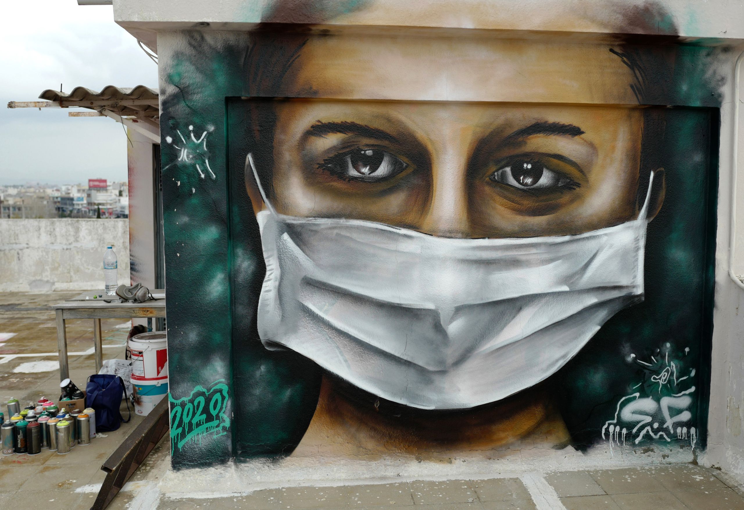 Street Art Covid. Cum i-a inspirat pandemia pe artiștii din întreaga lume