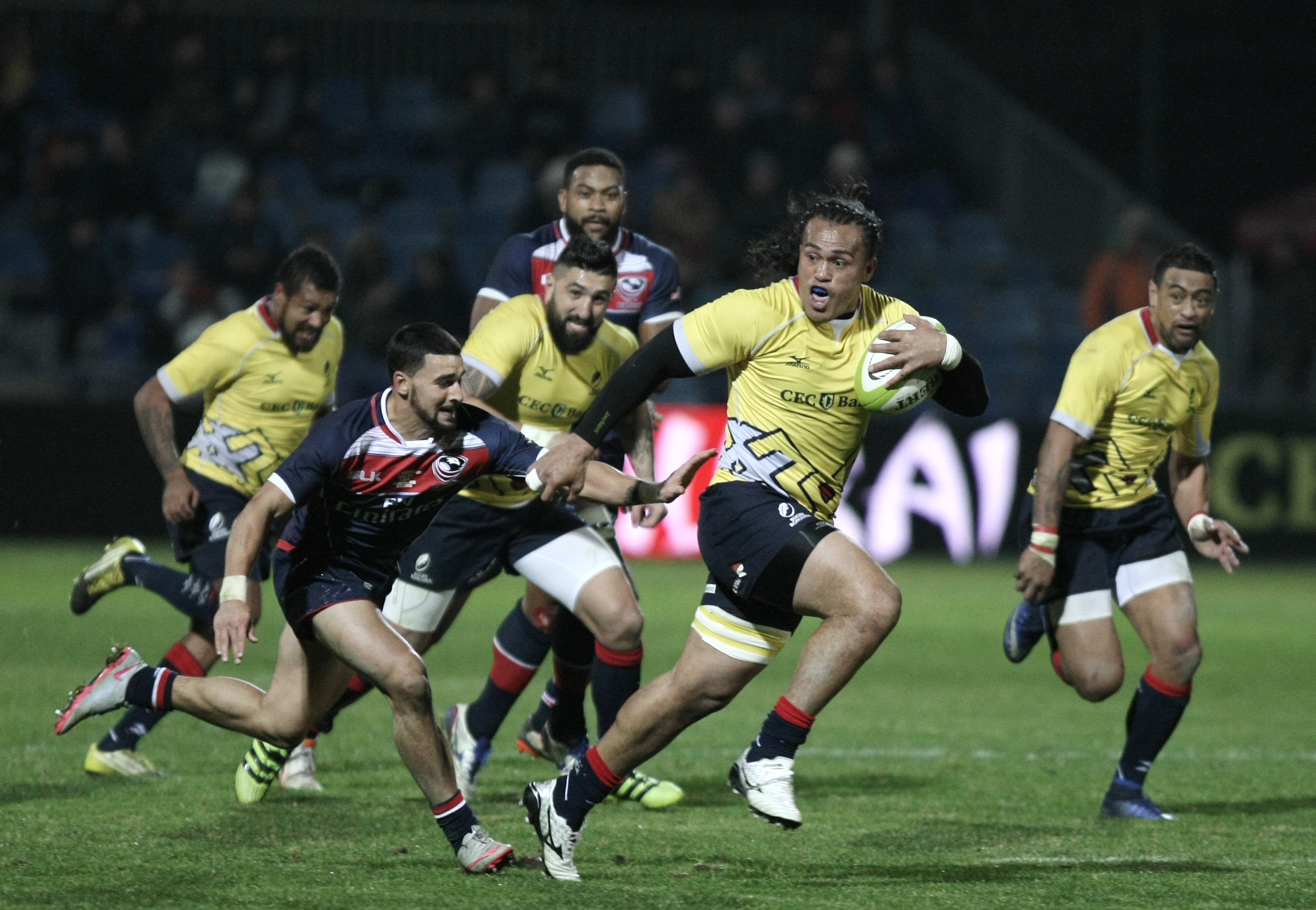 România a învins SUA la rugby. Florin Vlaicu a devenit cel mai selecţionat jucător român din istorie | GALERIE FOTO
