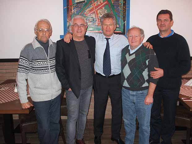 Ladislau Bölöni a petrecut cu foștii colegi de la ASA Tîrgu-Mureș / GALERIE FOTO