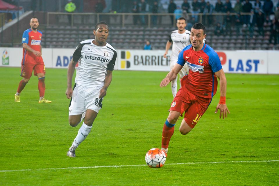 Cupa Ligii, semifinale, tur: Steaua - Astra 1-0. ^Șumudică: ”Dacă vor, facem un pact. Le dau calificarea pentru o victorie sau un egal duminică”