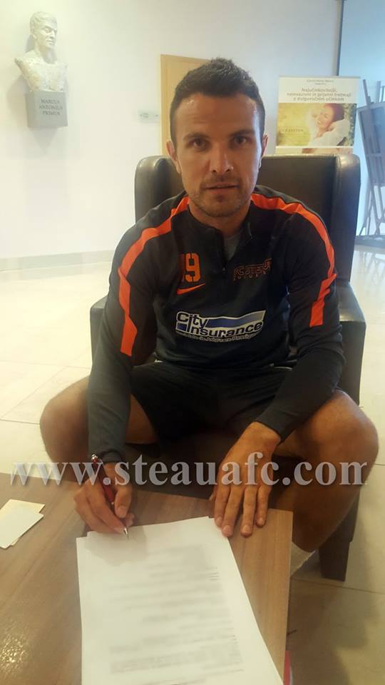 Prima declarație a lui Aganovici după ce a semnat cu Steaua: ”Mi-am dorit mult acest transfer!”