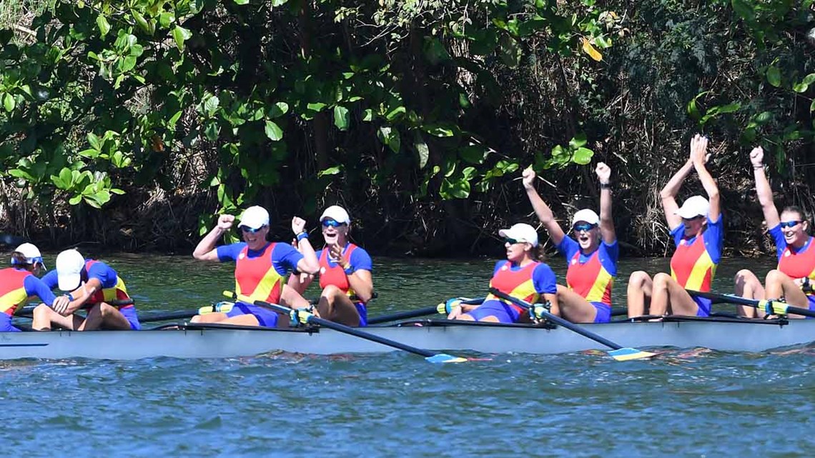 Jocurile Olimpice. Fetele din barca de 8+1 a României au câştigat medalia de bronz la Rio!