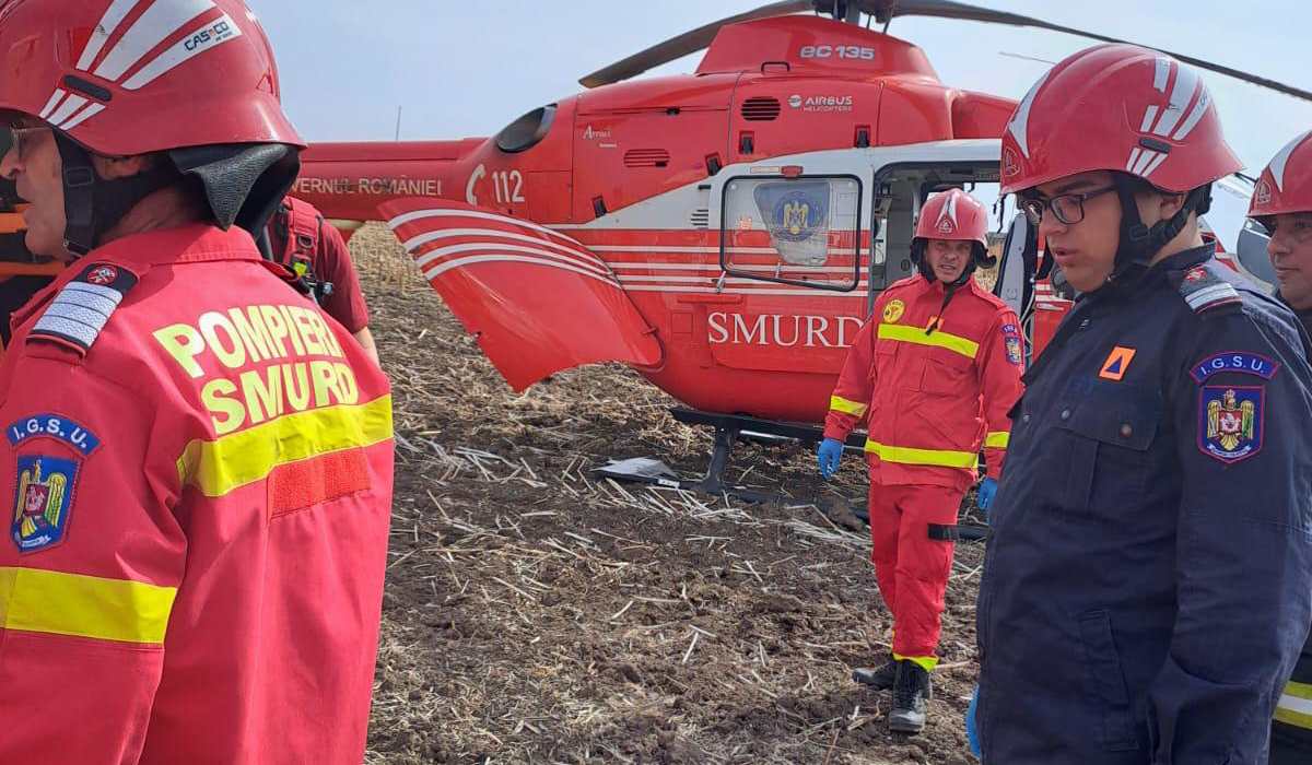 Accident cu 11 oameni pe DN2. Planul Roșu de Intervenție a fost activat: un copil a fost dus la spital cu elicopterul