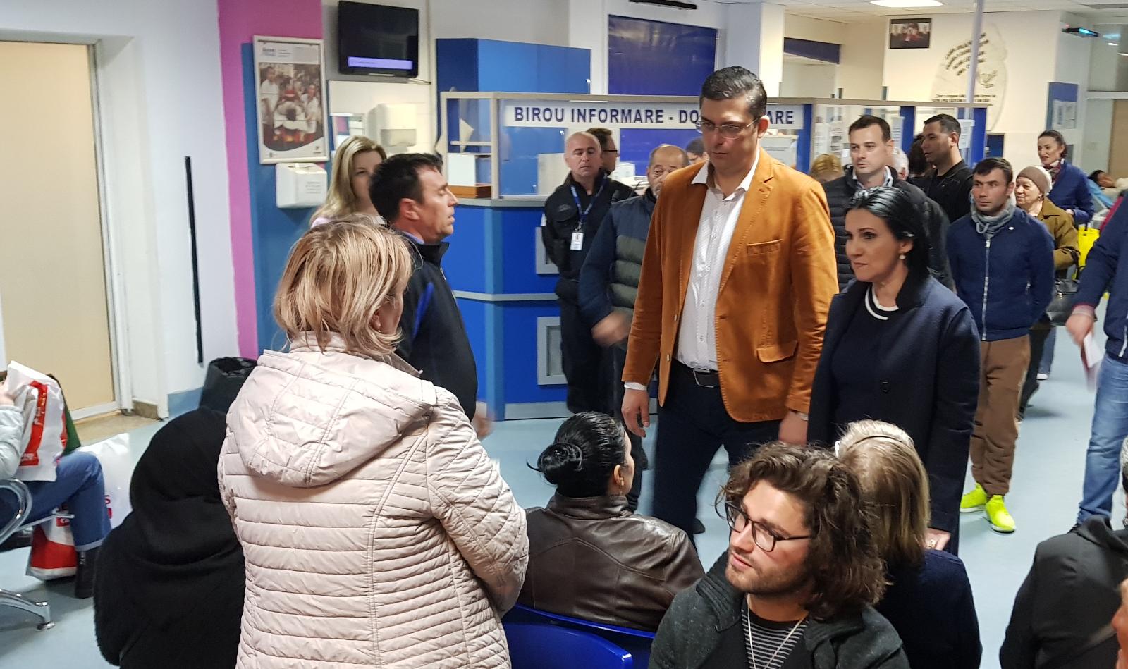 UPDATE/ Control inopinat al ministrului Sănătății la Spitalul Județean Constanța! „Dezastru, mizerie, debandadă, lipsă de organizare” pe secția de Neurologie!