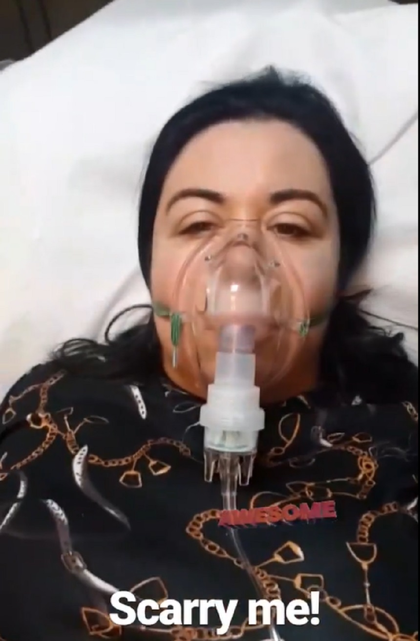 Oana Roman a ajuns pe patul de spital. Marius Elisei este alături de ea | FOTO