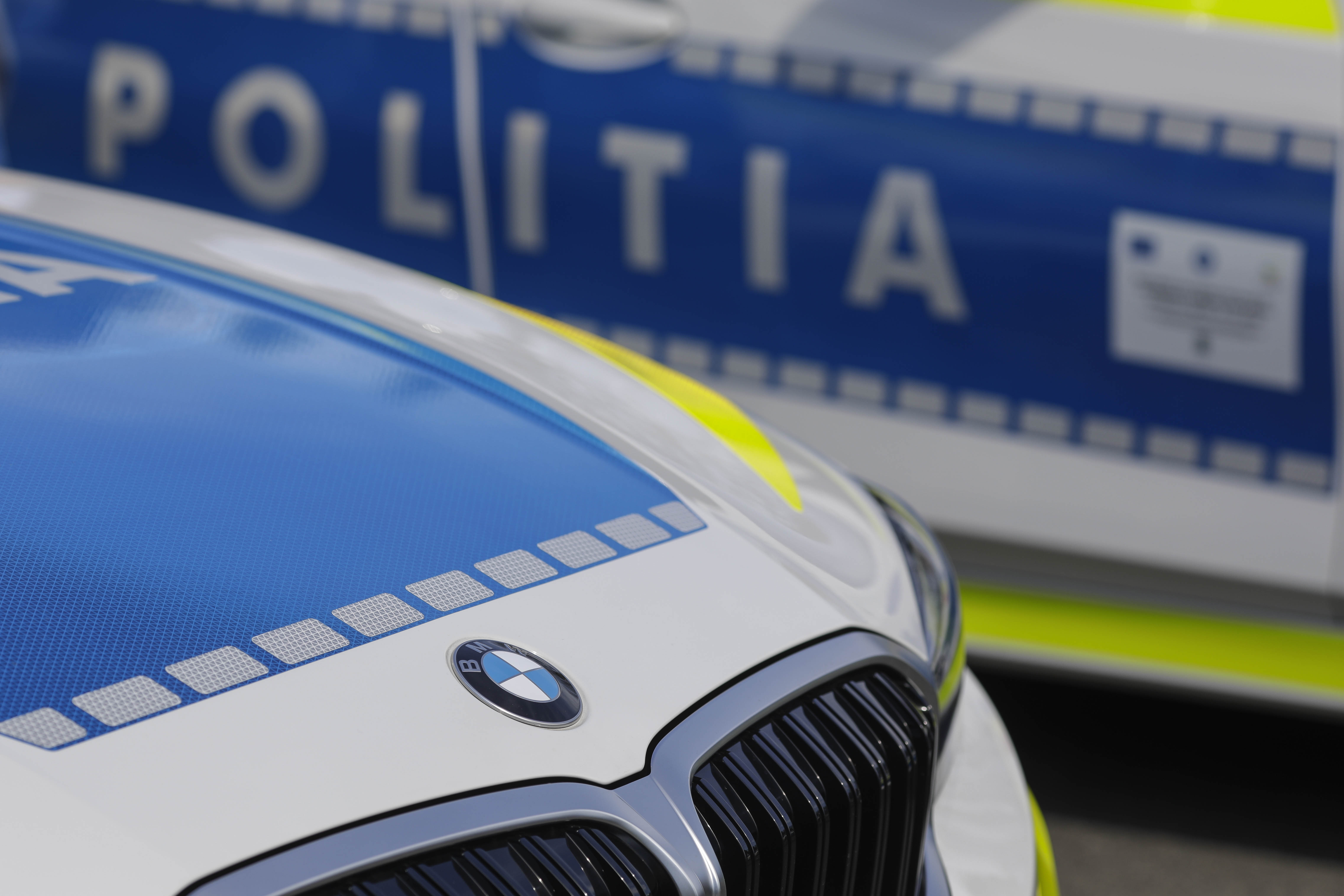 Cum arată BMW-urile achiziționate de IGPR de la Automobile Bavaria. Mașinile, prezentate astăzi, de Ziua Poliției
