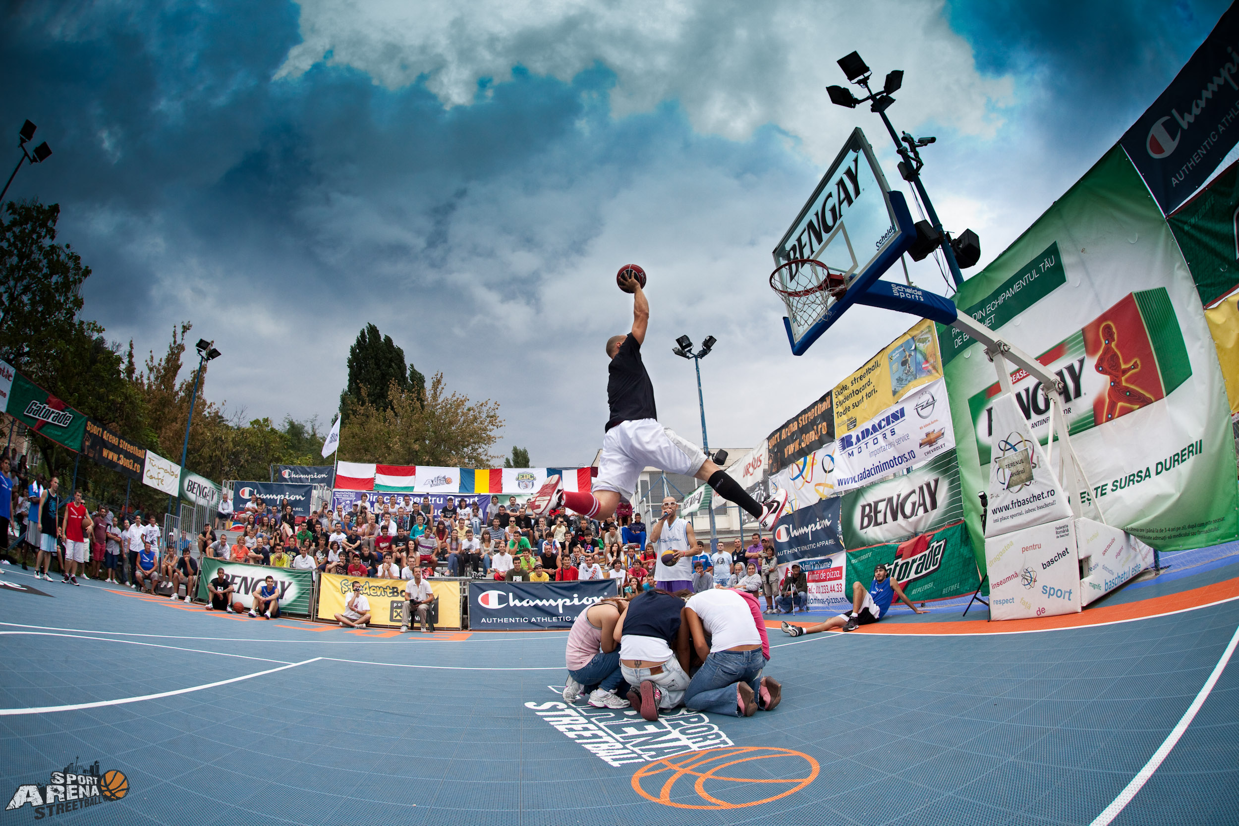 Spectacol unic 3x3 cu Angel Santana, Cătălin Burlacu și campionii de la Asesoft Ploiești