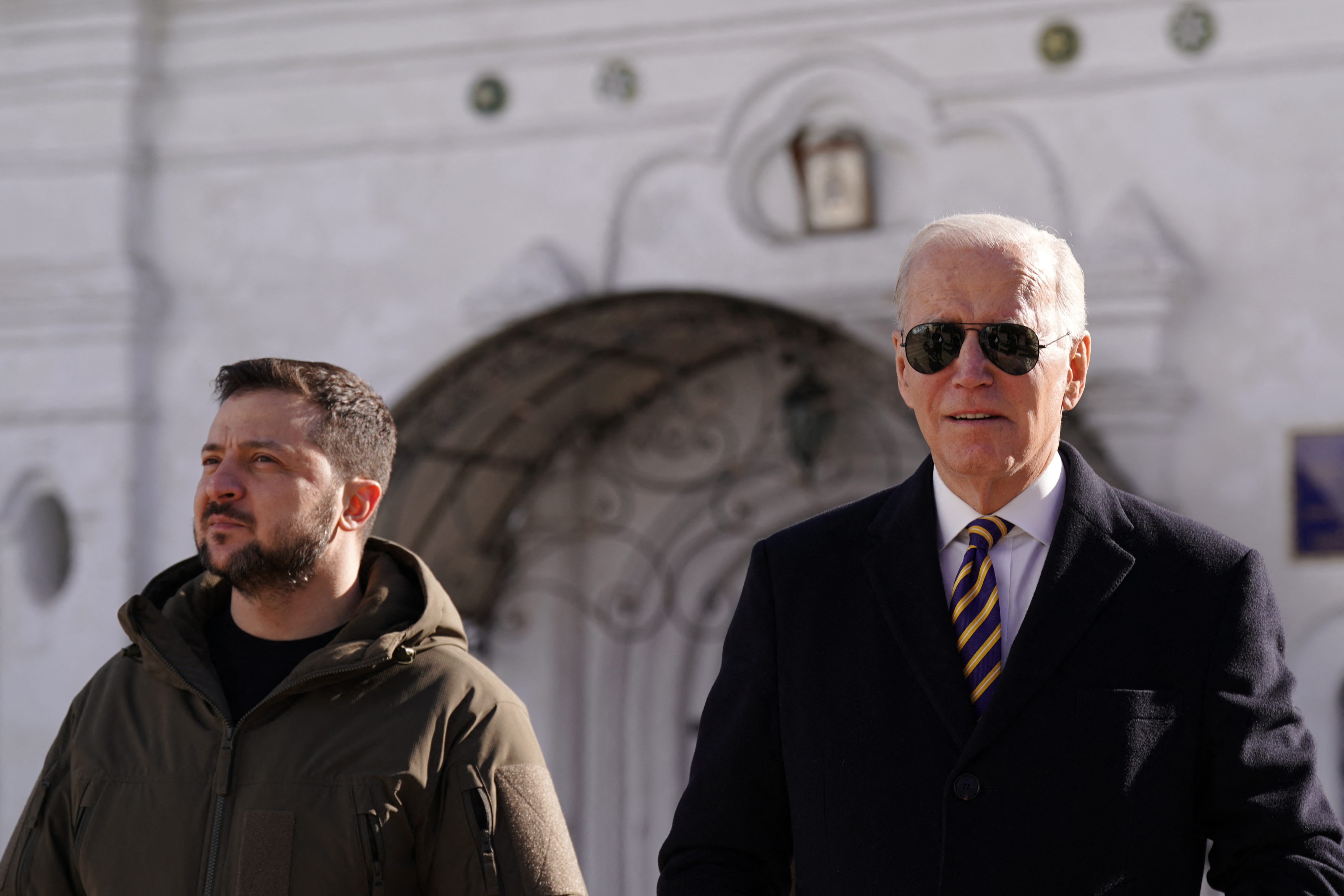 Joe Biden, vizită-surpriză la Kiev, după aproape un an de război. Mesajul transmis lui Vladimir Putin de președintele american - VIDEO