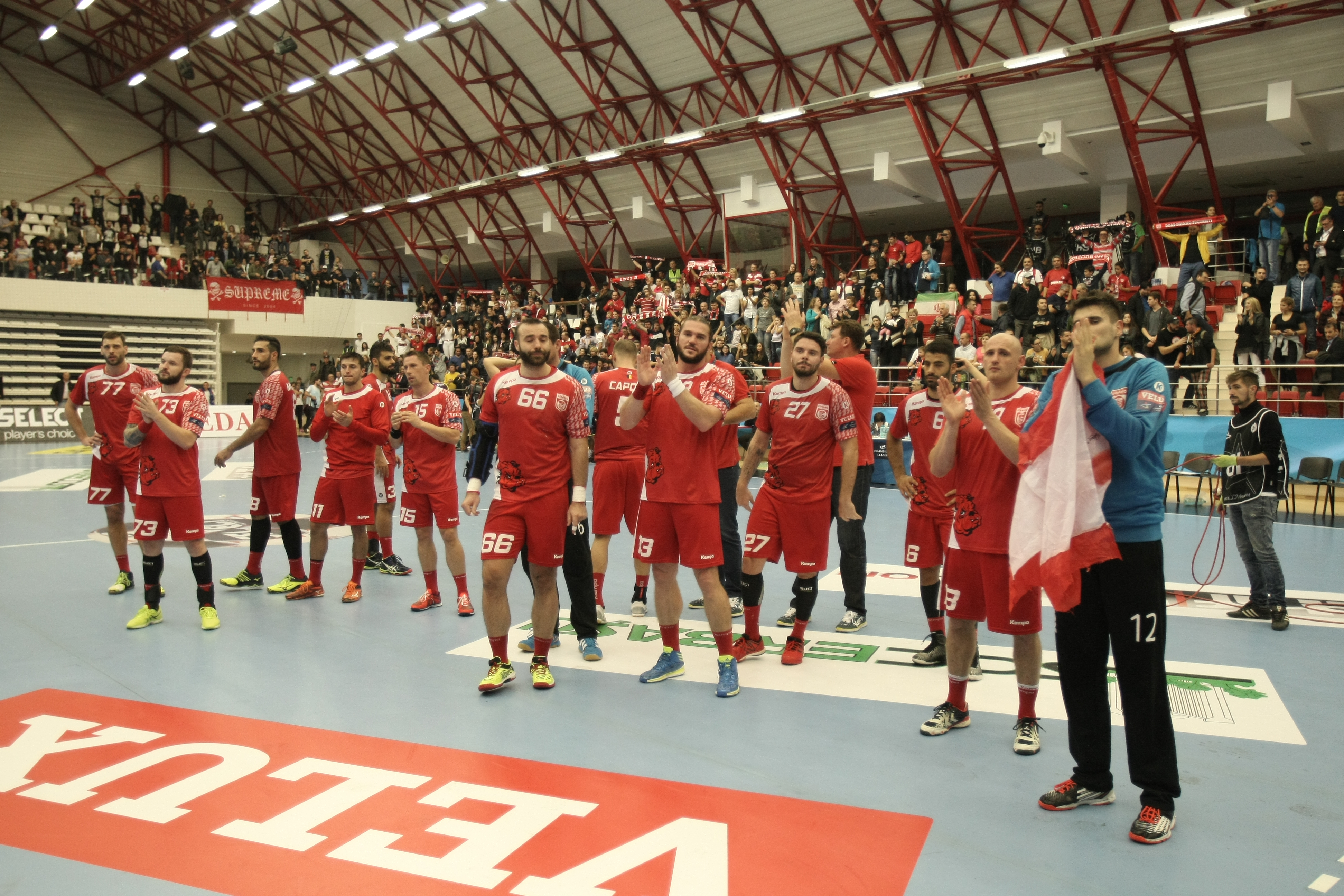 Dinamo a pierdut dramatic cu Nantes, în Liga Campionilor la handbal / GALERIE FOTO