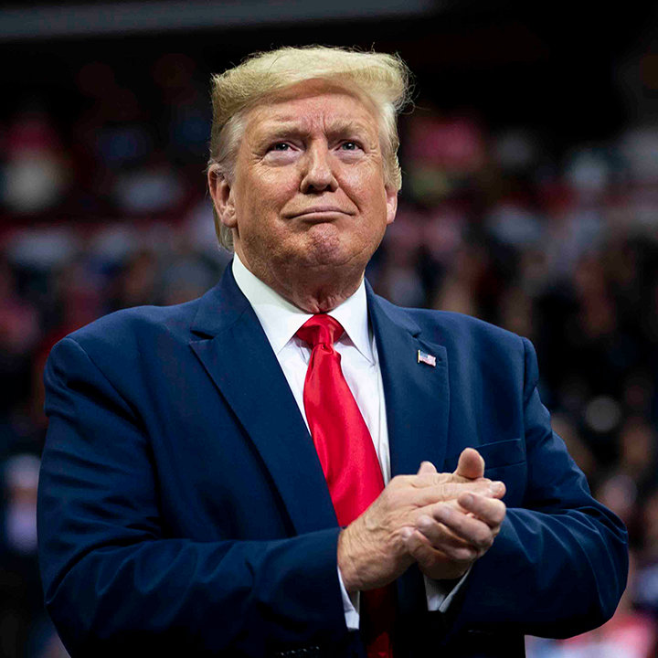 Former US President Donald Trump