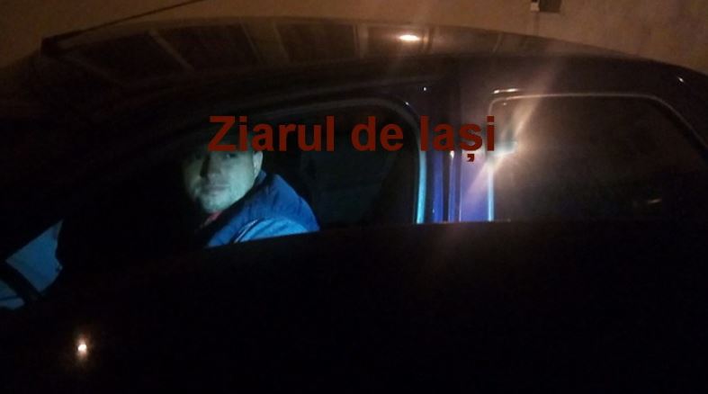 Polițist găsit beat, la Iași. Șeful de post al comunei Movileni dormea la volan