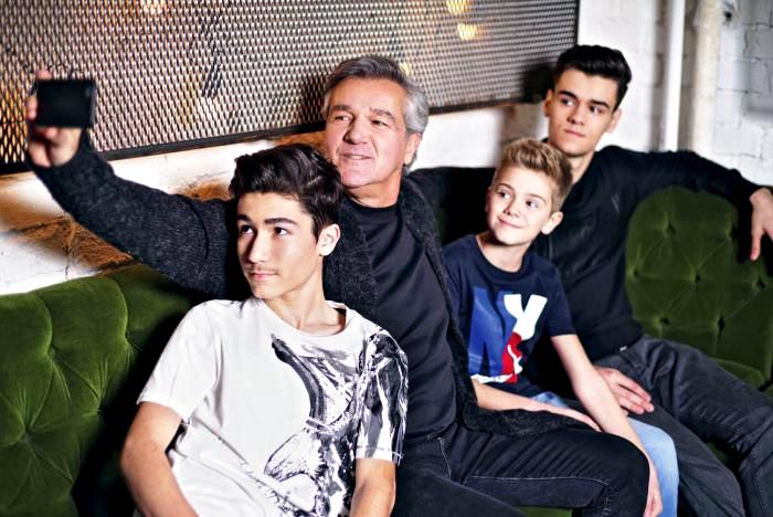 Ce relație are Dan Bittman cu copiii săi, după despărțirea de Liliana Ștefan: „Eu le-am dat un nume”. Cu ce se ocupă Alex, Patrick și Mark