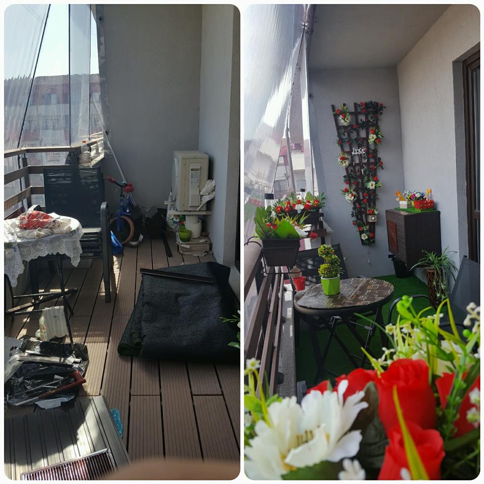 Deea și Dinu Maxer și-au făcut terasă nouă. Ce a ieșit din mâinile lor | FOTO