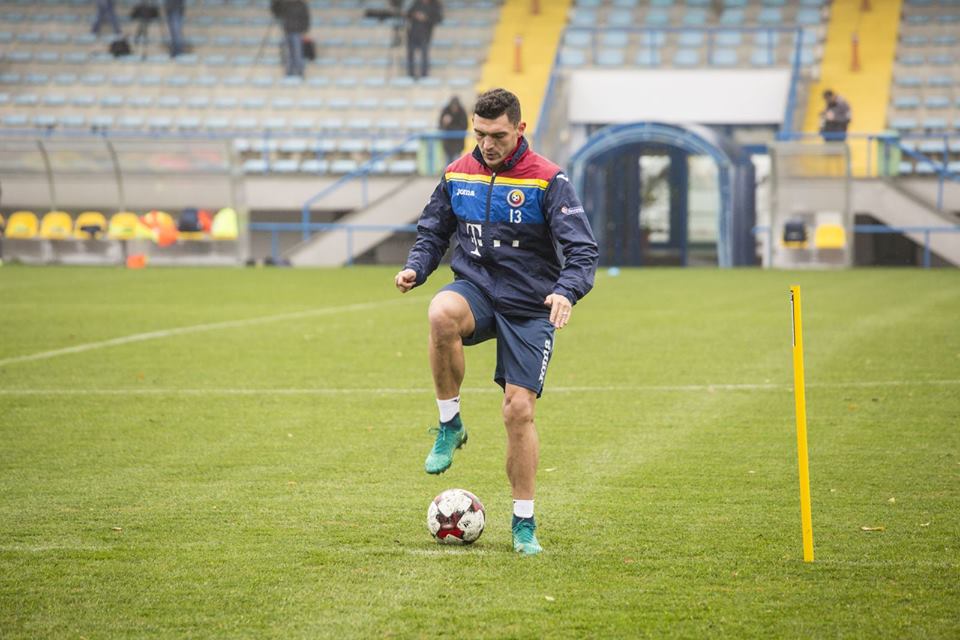 România - Polonia (vineri, ora 21:45, TVR 1). Săpunaru, incert. Daum nu a uitat golul primit cu Muntenegru și a exersat fazele fixe | GALERIE FOTO