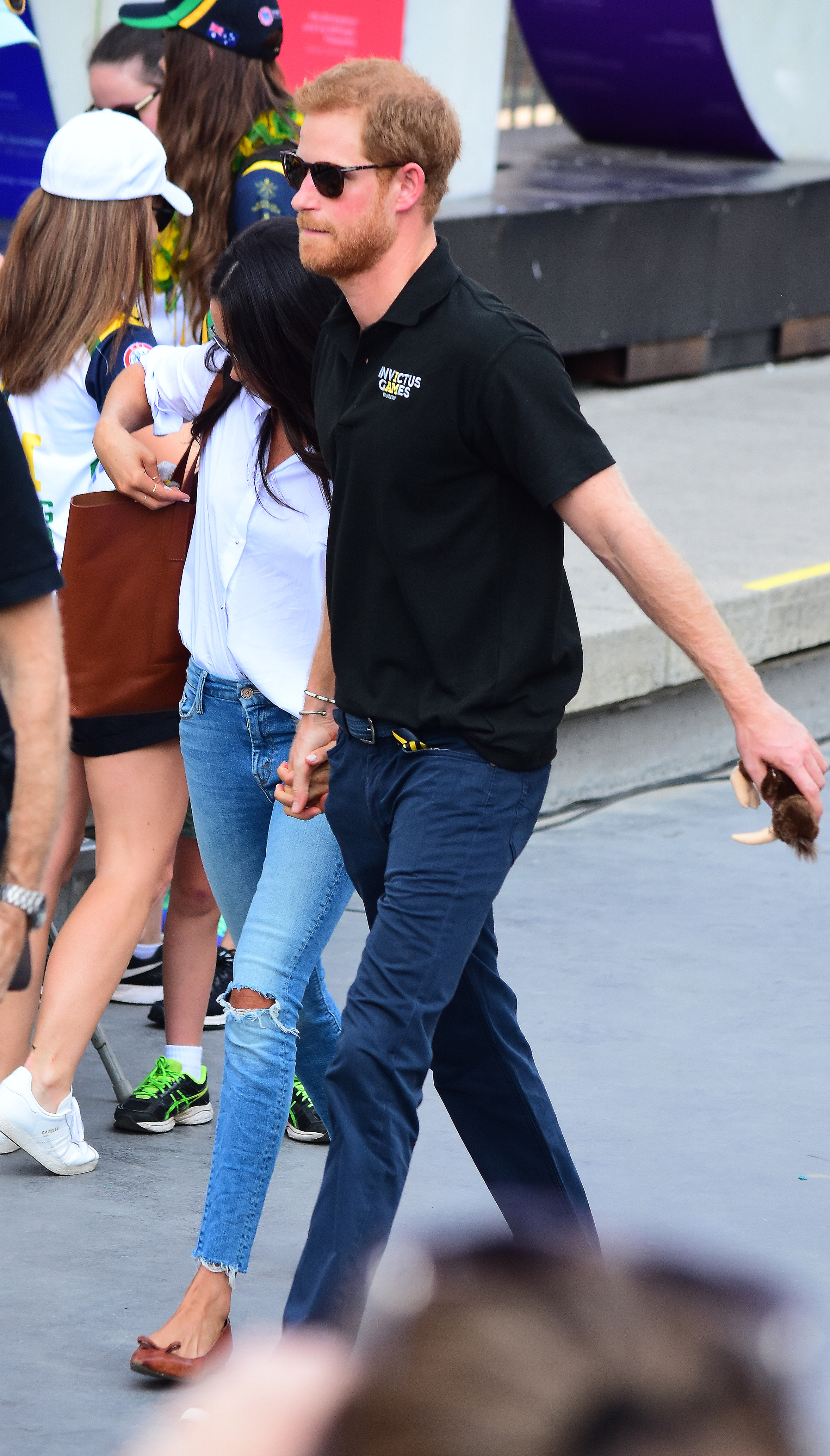 FOTO| Prințul Harry și Meghan Markle, prima apariție publică oficială