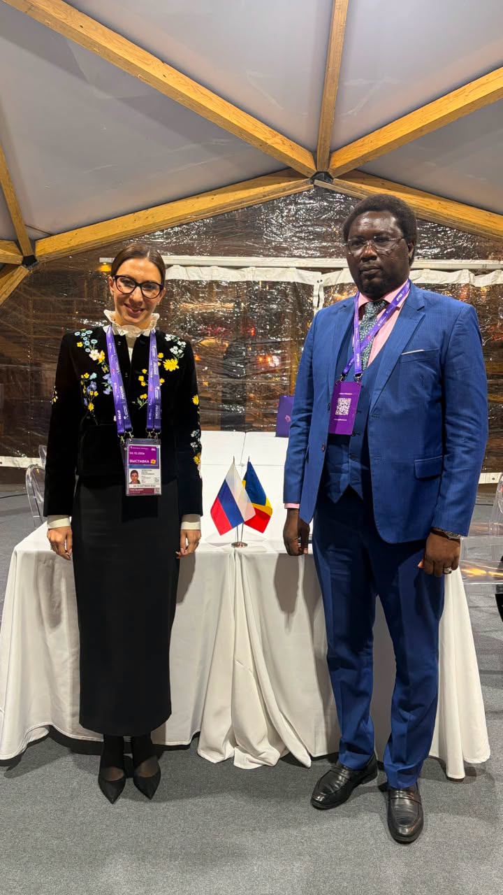 Chad’s delegation attended the second Global Digital Forum in Moscow, held from 8–10 October 2026. [Ministry of Posts and Digital Economy of Chad]