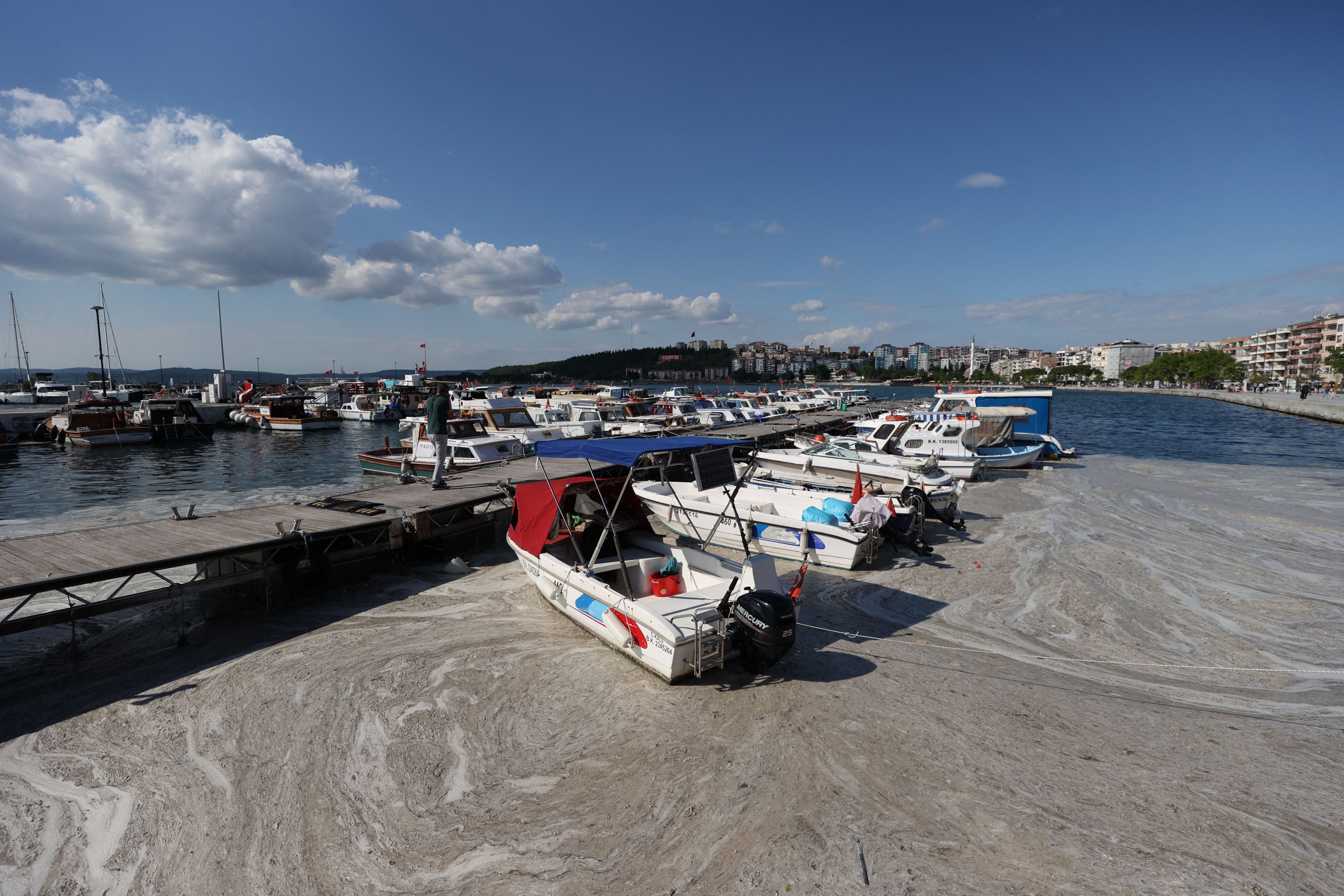 Fenomenul neobișnuit din Turcia, care amenință mediul marin. Erdogan: „Dacă ajunge în Marea Neagră, problema va fi uriașă”