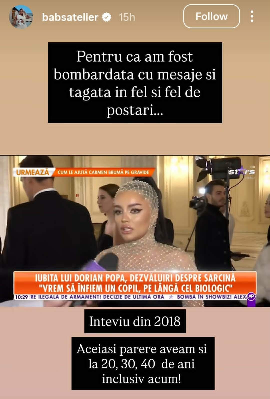 De ce nu s-au căsătorit, de fapt, Dorian Popa și Claudia Iosif. Babs a spus adevărul după nunta artistului: „Vorbești fără să ai habar”