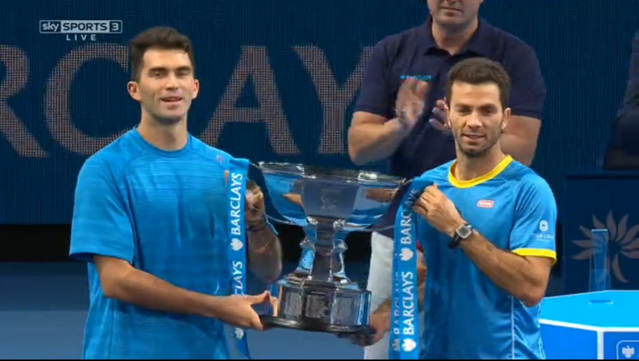 Tecău și Rojer și-au adjudecat Turneul Campionilor, după ce au învins perechea Mergea/ Bopanna. ^Horia e nr. 1 mondial la dublu / FOTO
