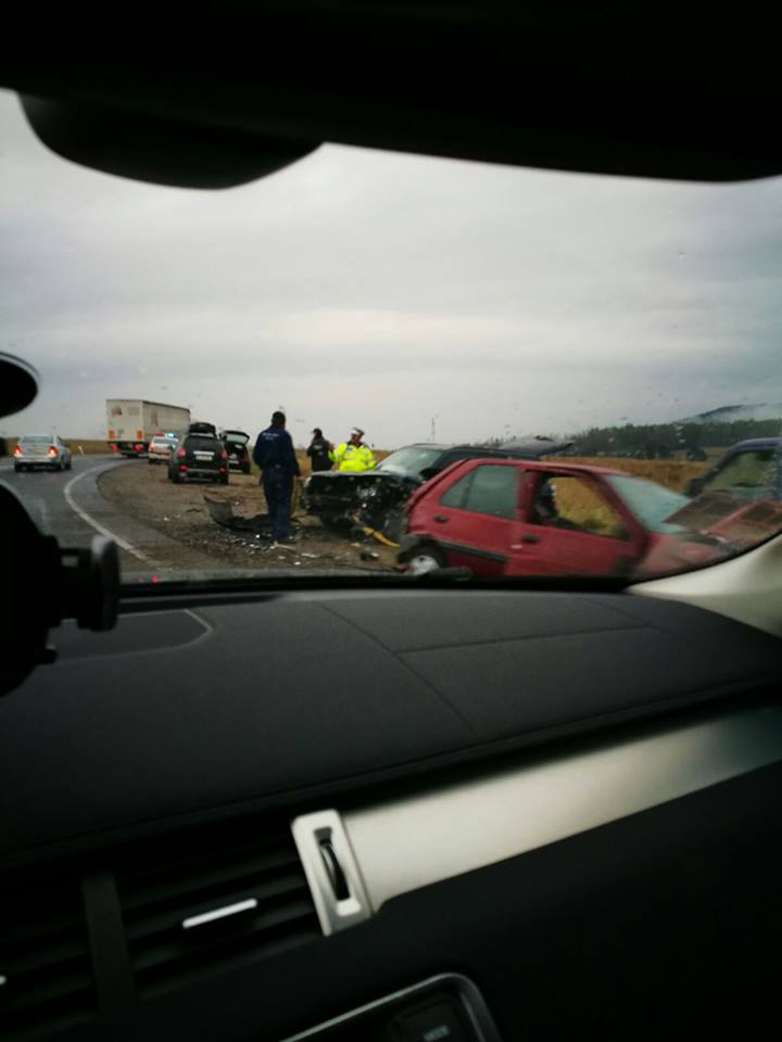 Accident pe DN1, lângă Codlea. O femeie a murit