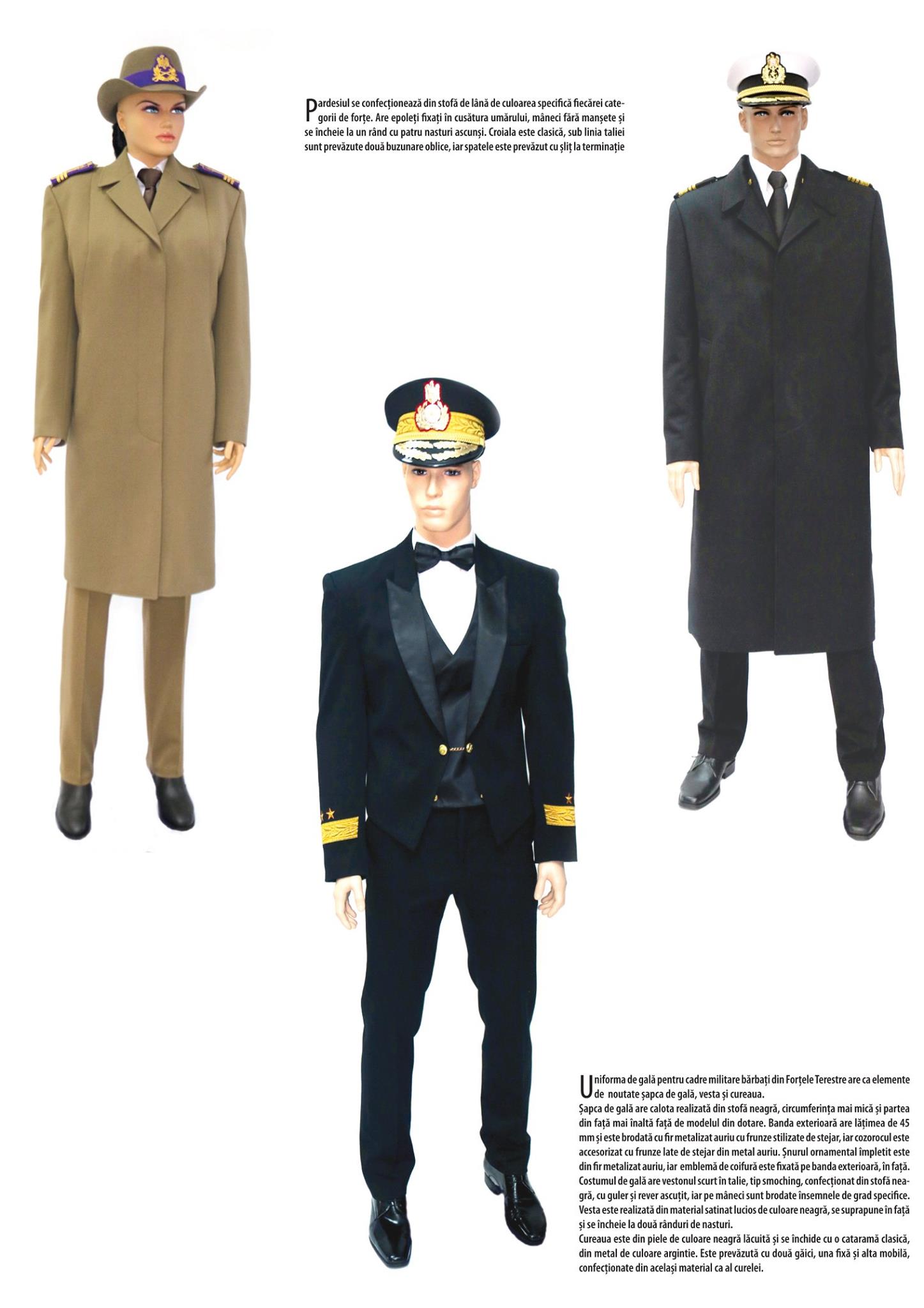 Cum arată noile uniforme ale Armatei Române