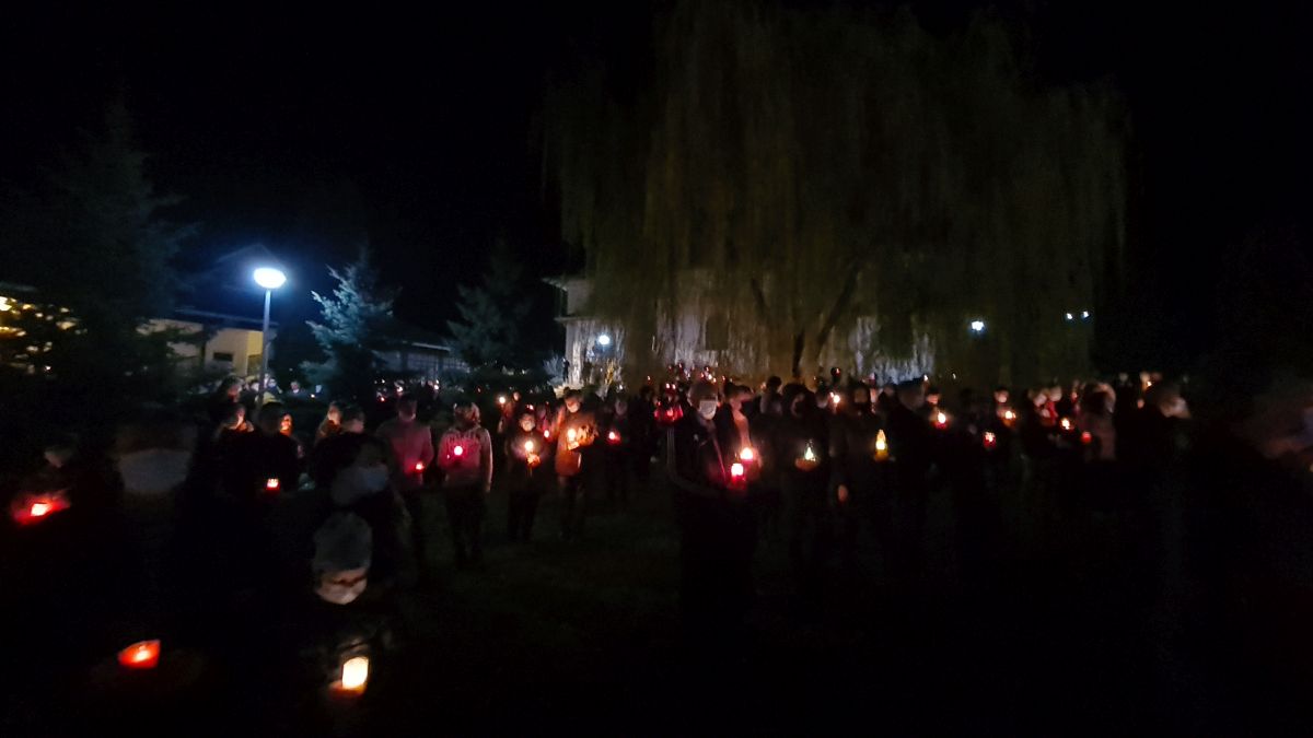 Peste 1.500 de oameni, la slujba de la Mănăstirea Gorovei, în Botoșani