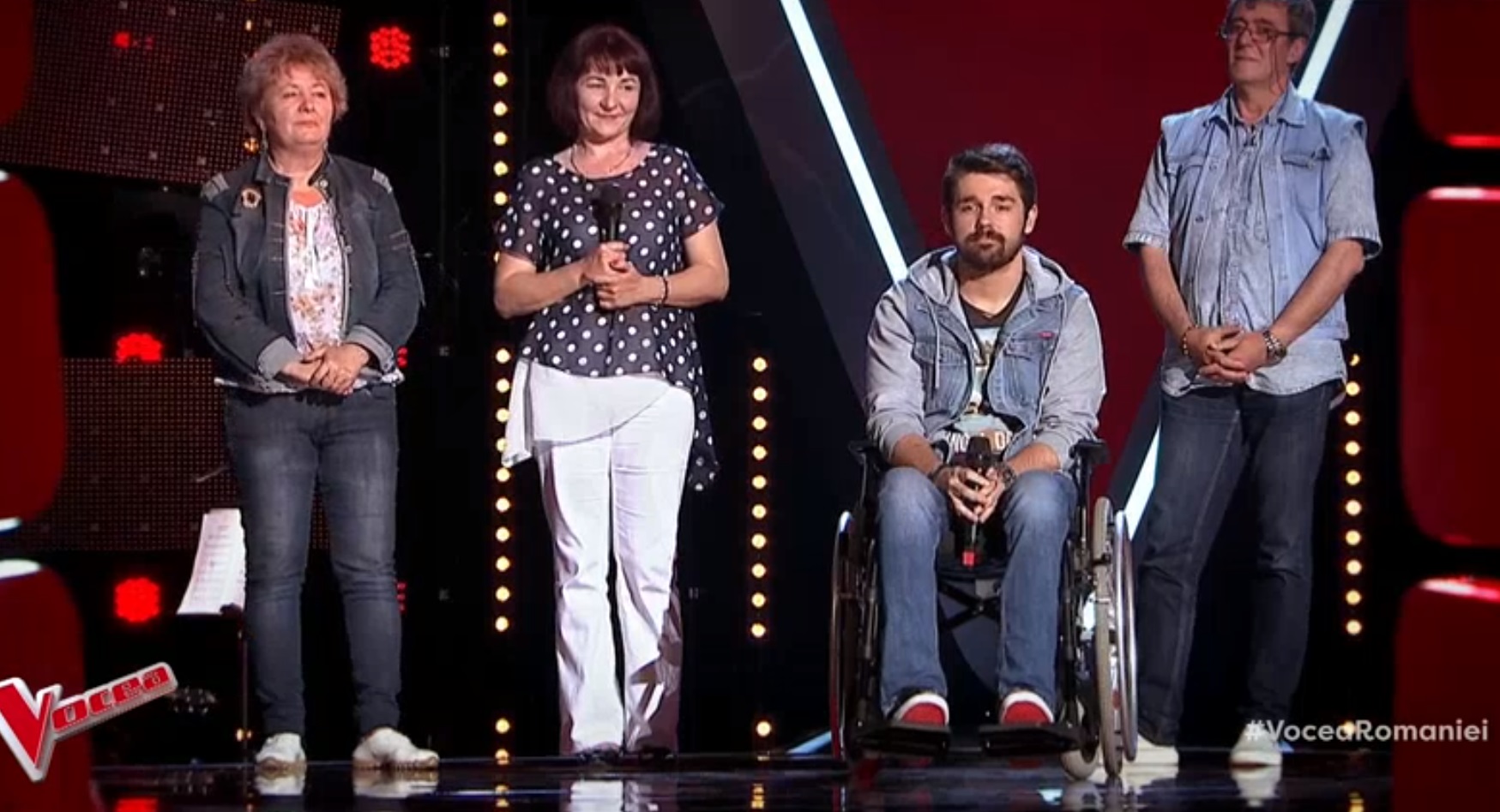 Mihnea Vîlceanu, concurentul în scaun cu rotile care a impresionat la Vocea României
