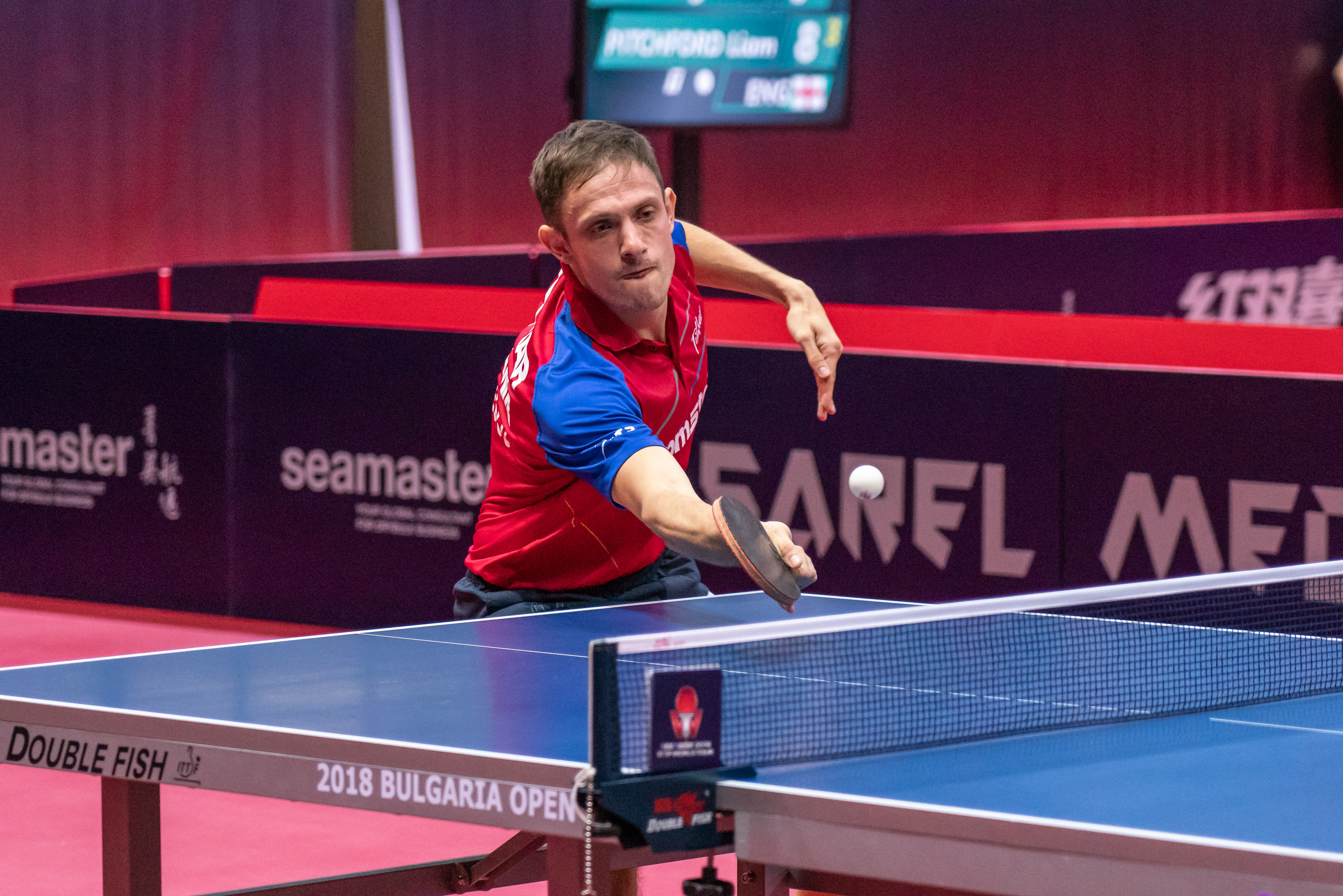 Șocul anului în tenisul de masă mondial. Englezul Liam Pitchford l-a eliminat pe chinezul Ma Long în turul I la Openul Bulgariei / VIDEO
