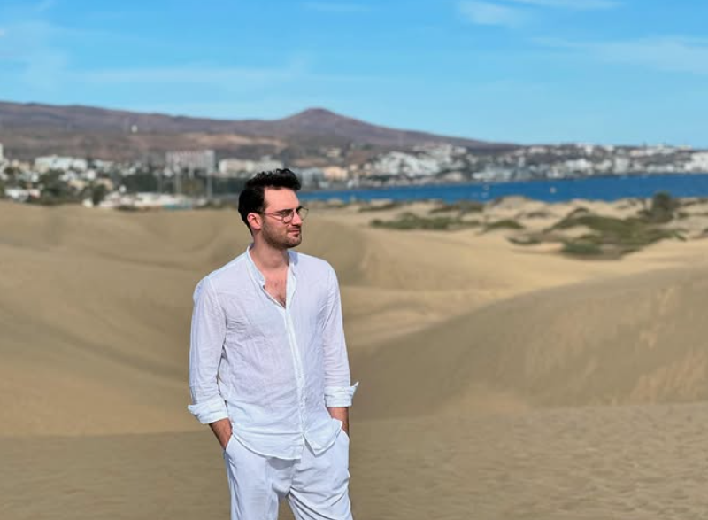 Imagini rare cu Daniela Nane și iubitul ei, Octavian Ene, de pe insula Gran Canaria. „A apărut o situație neprevăzută și a fost nevoie să mă întorc”
