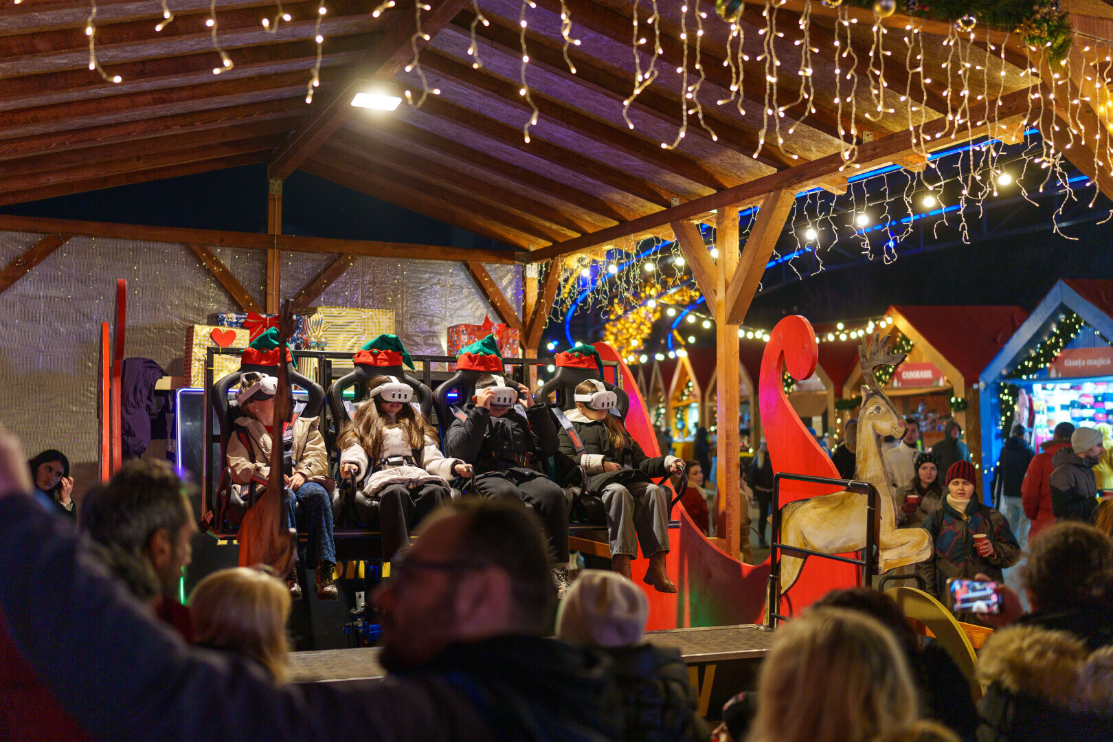 Târgul de Crăciun București 2025, Drumul Taberei. 60 de căsuțe cu bunătăți, dar și o terasă încălzită la West Side Christmas Market