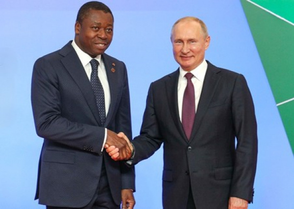 Putin to host Togo’s president for talks in Moscow