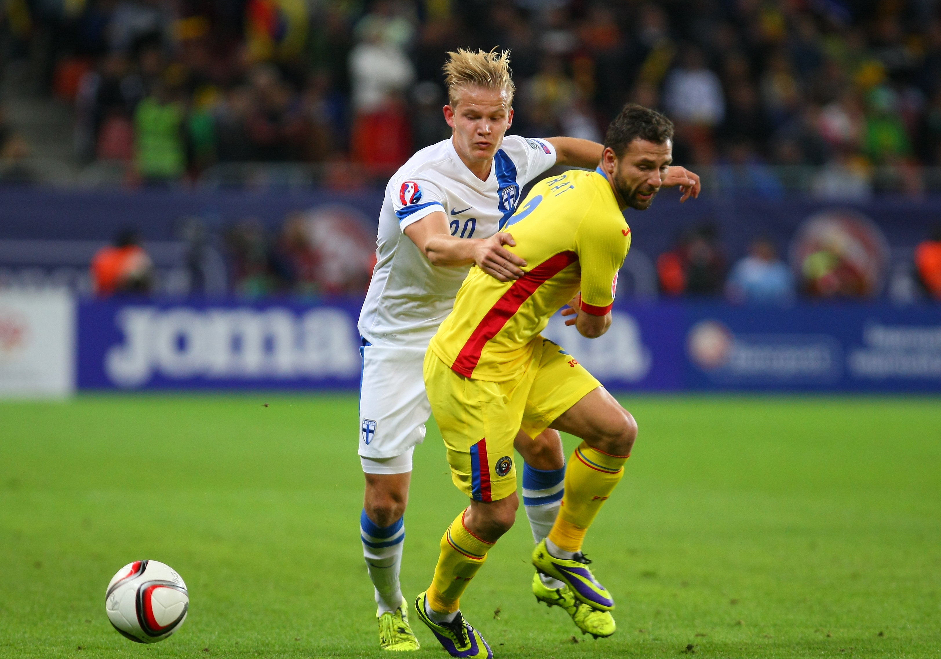 PRELIMINARIILE EURO 2016 / Declarații după România - Finlanda 1-1.^Anghel Iordănescu: ”Era nedrept să nu câștigăm. Îmi cer scuze fanilor! Reacția lor, de a ne huidui, a fost una firească”! GALERIE FOTO
