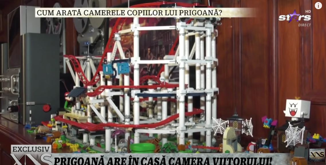 Imagini din casa lui Silviu Prigoană. Rar vezi așa ceva în România