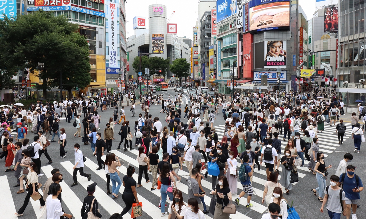 Shibuya Crossing, Tokyo, Japan [GlobalTimes]