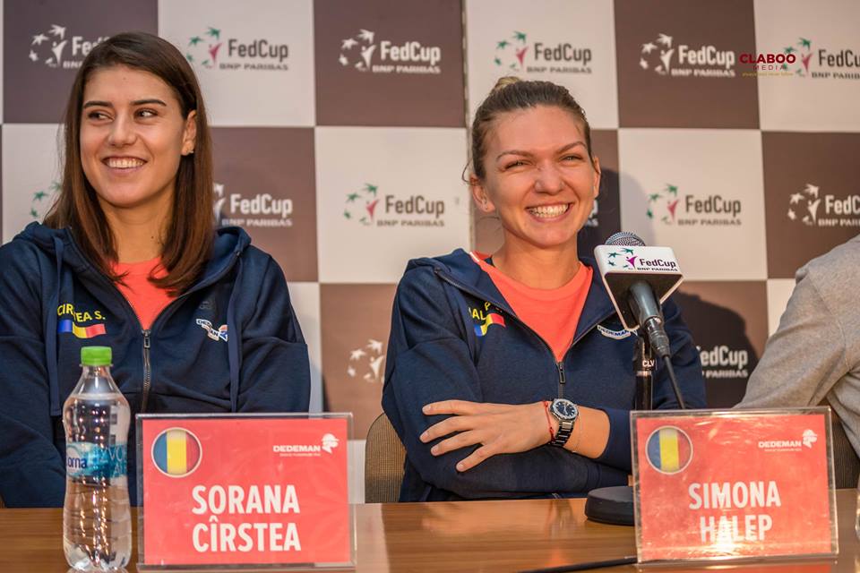 Simona Halep este gata de duelul cu Marea Britanie din Fed Cup: ”Sperăm să câștigăm. Sunt pregătită!” / GALERIE FOTO&VIDEO