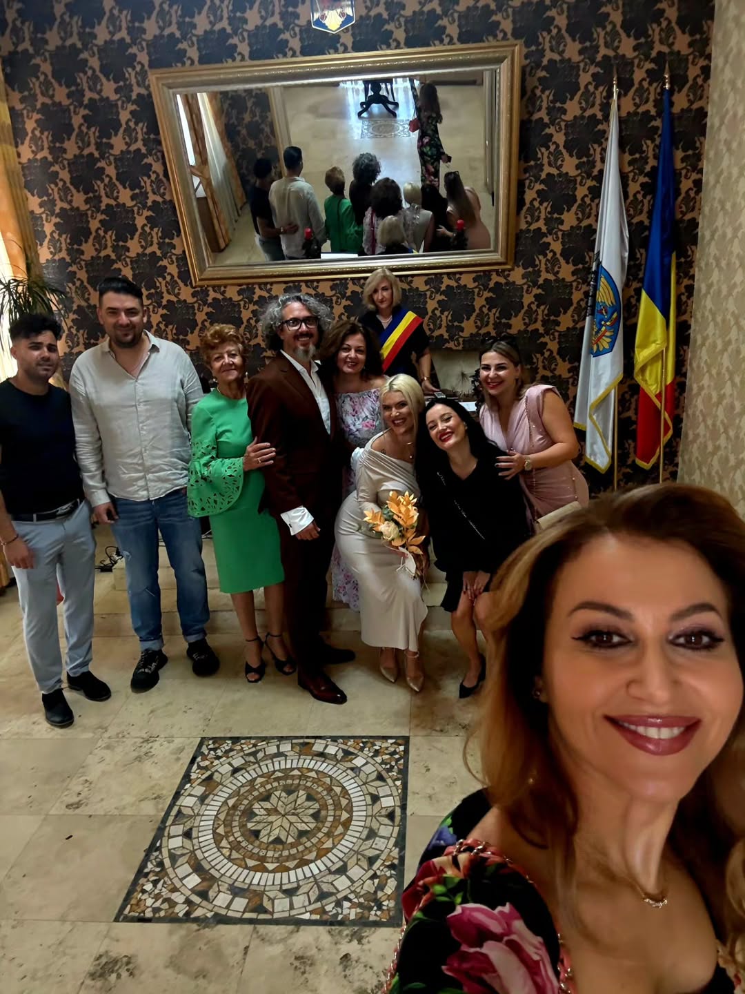 Cum a apărut Anamaria Ferentz la nunta fratelui său. Iubitul american a însoțit-o și a asistat la show